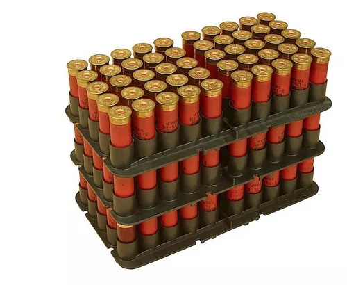 12 Gauge 50 Round Shotshell Tray Black by MTM