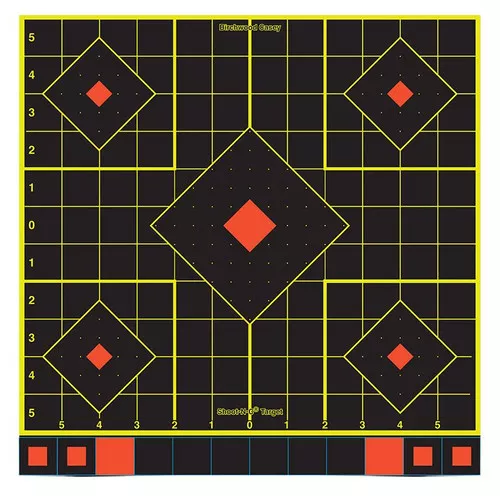 12 Inch 5 Pack Shoot-N-C Sight In Targets by Birchwood Casey