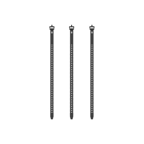 3 Pack 24 Inch Black QuickStraps by Half Rack