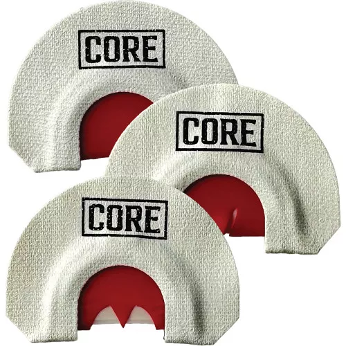 3 Pack CORE Bat Wing Mouth Turkey Calls by Rolling Thunder