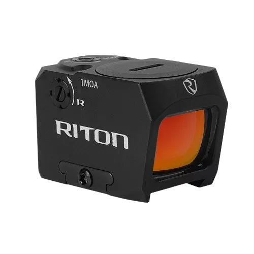 3 Tactix Enclosed Emitter Red Dot by Riton Optics