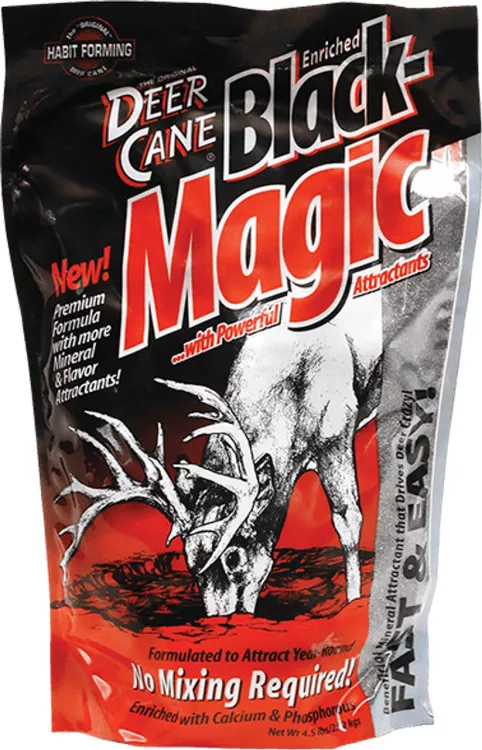 4.5lb Deer Cane Black Magic Attractant Bag by Evolved