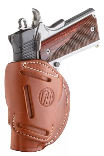 4 WAY HOLSTER CLASSIC BROWN RH SIZE 1