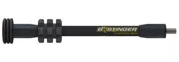 8 Inch MicroHex Stabilizer in Matte Black by BeeStinger