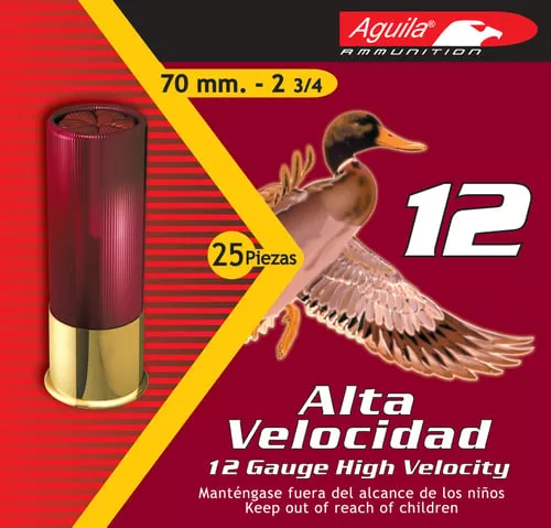 Aguila 1CHB1202 Game Load12Gauge 2.75" 1 1/4oz 2Shot 25 Per Box/10 Case
