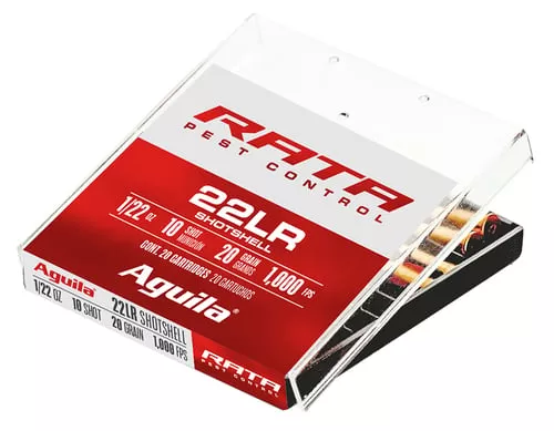 AGUILA 22LR RAT SHOT #10 20RD BX 50 BXS PER CS