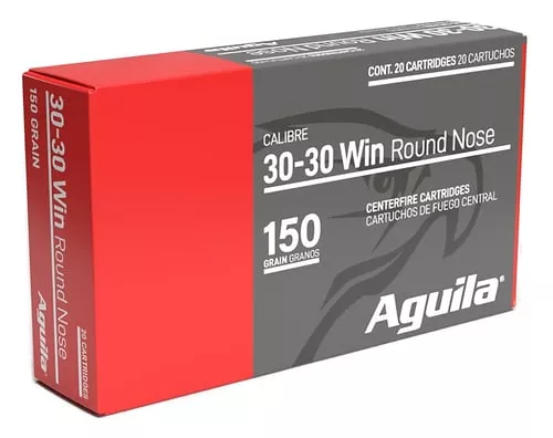 Aguila 80801AG 30-30Win 150gr InterLock Boat Tail Soft Point 20 Per Box/10 Case