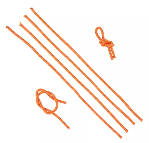 Allen 470 Flagging CordOrange Polyester Reflective 50 Long