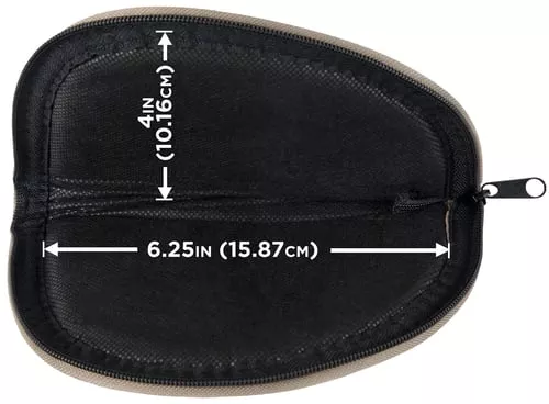 ALLEN PISTOL CASE 8" FABRIC ASSORTED MIXED COLORS<
