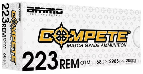 AMMO INC 223REM 68GR OTM 20/200