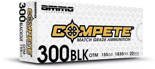 AMMO INC 300BLK 155GR OTM 20/200