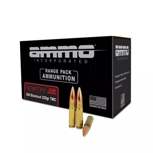 AMMO INC 300BLK 220G STELTH TMC 200RD BOX 1200RD CASE