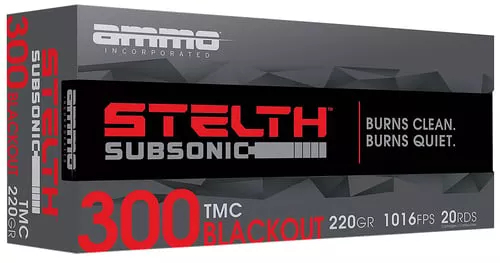 AMMO INC 300BLK OUT STELTH 220GR TMC 20RD BOX 200RD CASE