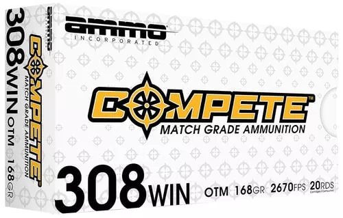 AMMO INC 308WIN 168G BTHP 20RD BX