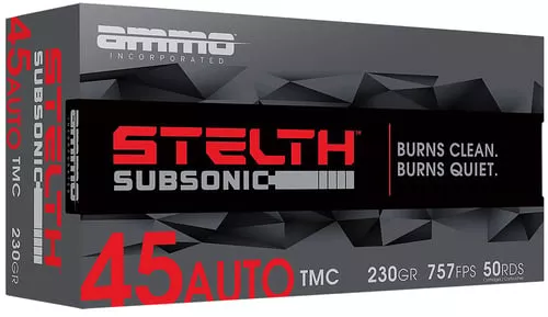 AMMO INC STEALTH 45ACP 230GR 50/1000