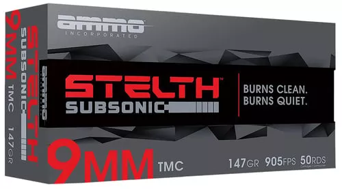 AMMO INC STEALTH 9MM 147GR 50/1000