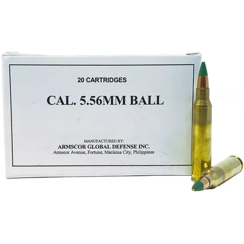 ARMSCOR 556NATO 62GR M855 20/1000
