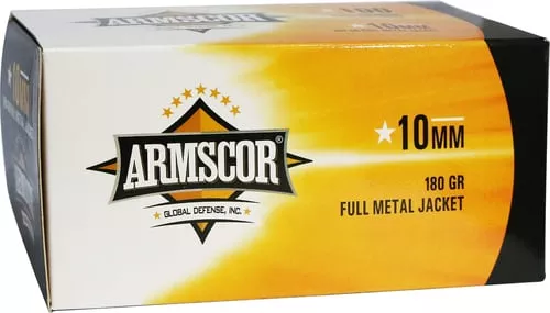 ARMSCOR AMMO 10MM 180GR FMJ 100/12 VALUE PACK