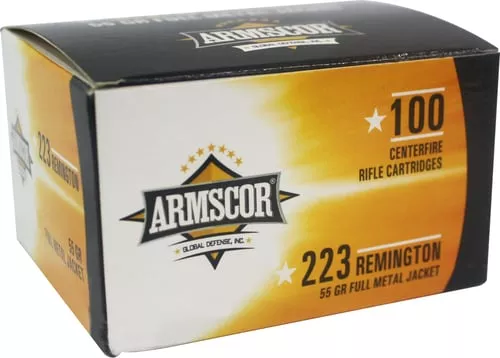ARMSCOR AMMO 223REM 55GR FMJ 100/12 VALUE PACK