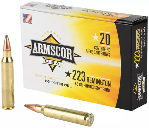ARMSCOR AMMO 223REM 55GR VMAX 20/50