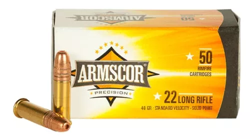 ARMSCOR AMMO 22LR SVSP 40GR 500/10