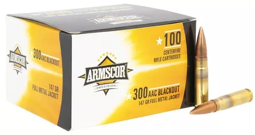 ARMSCOR AMMO 300AAC 147G FMJ 100/12 VALUE PACK