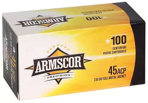ARMSCOR AMMO 45ACP 230GR FMJ 100/12 VALUE PACK