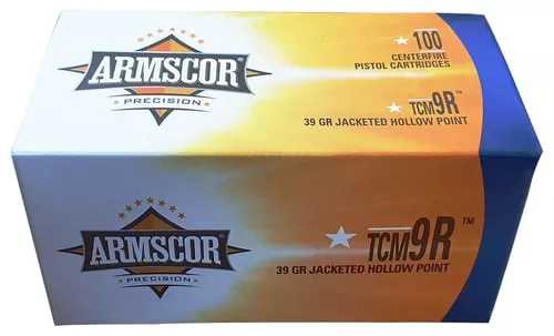 ARMSCOR TCM9R 39GR JHP 50RD