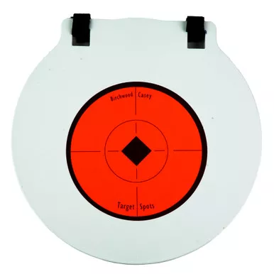 B/C 8" 3/8" STEEL TRGT ROUND PLATE