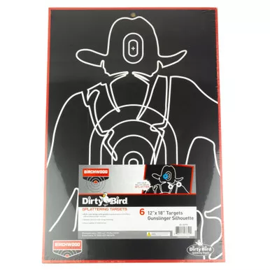 B/C DIRTY BIRD GUNSLNGER SIL 6-12X18