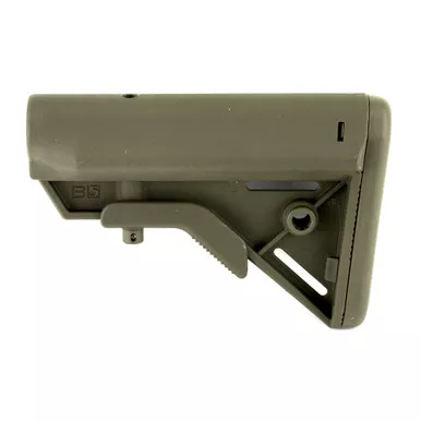 B5 Systems BRAVO Stock, Mil Spec, Quick Detach Mount, OD Green BRV-1104