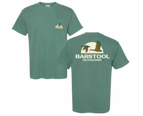 Barstool Flying Duck Short Sleeve Pocket Tee by Old Row