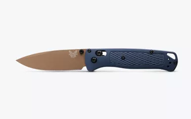 Benchmade Bugout AXIS Folding Knife 3.24" - Crater Blue Grivory