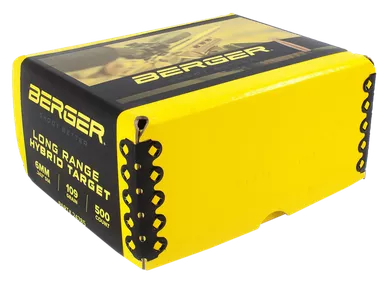 Berger 22 Caliber Bullets 85.5 Grain Long Range Hybrid Target (1000 Count)