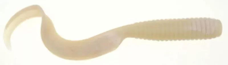 Berkley Gulp! Saltwater Grub - 8" White Glow