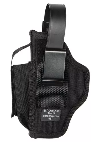 BH AMBI HLSTR W/MAG SZ 5 BLK