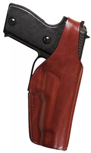 Bianchi Model 19L Thumbsnap- 1911 Pattern full sizeRight Hand Plain Tan