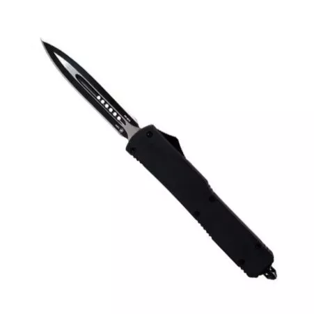 Black Slim Rubber 3.5" Blade Out the Front Dagger by Templar