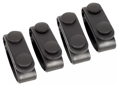 Blackhawk 44B300BK Belt Keeper2.25" Black Nylon Molded Snap Mount