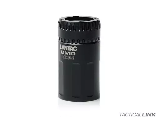 BMD Complete Blast Mitigation Device, A2 Mount in .22 Bore for 1/2x28 Threaded Barrel by Lantac