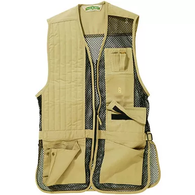Bob Allen Full Mesh Shooting Vest Khaki 2XL