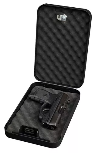 BULLDOG PERSONAL SAFE W/KEY LOCK BLK