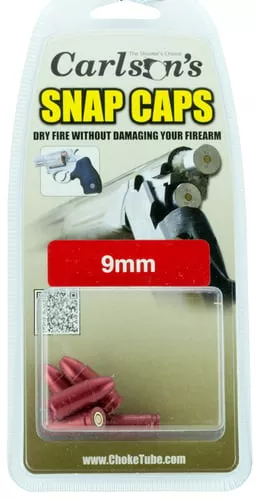 Carlsons Choke Tubes 00058 Snap Cap Spring Loaded Striking 9mm 5Pack