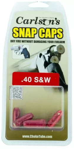 Carlsons Choke Tubes 00064 Snap Cap Pistol 40S&W 5Pack
