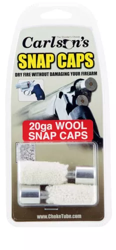 CARLSONS SNAP CAP 20GA ALUMINUM/WOOL 2PK!