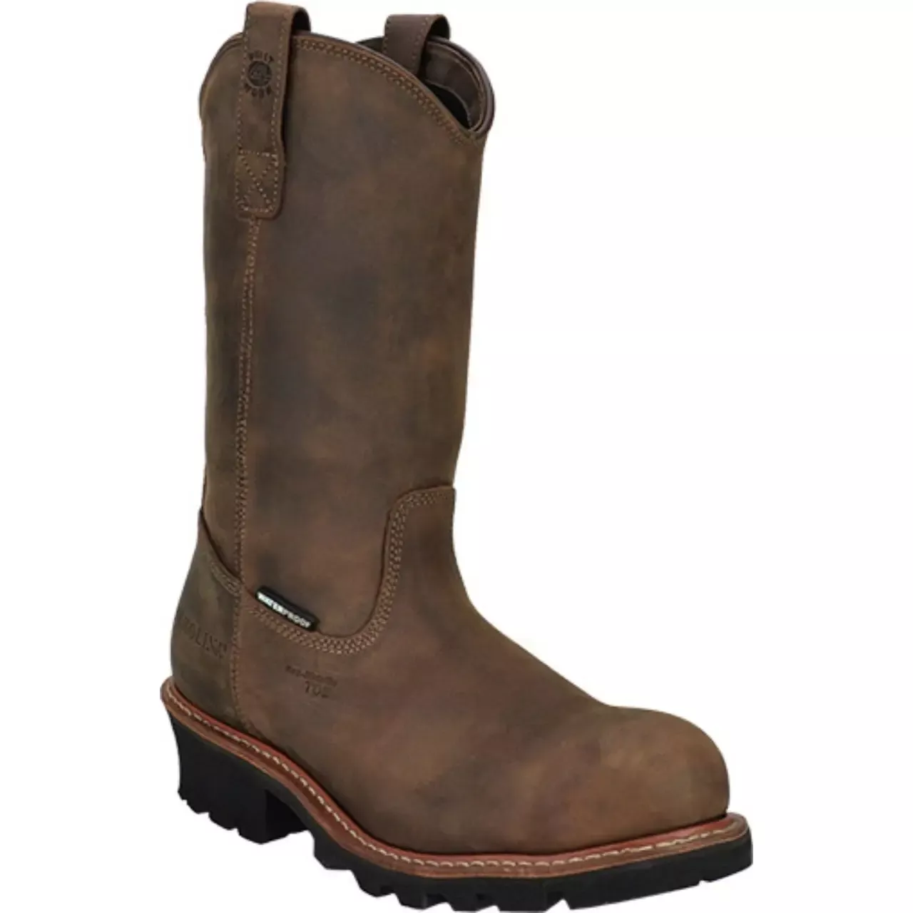 Carolina Wellington 12" Waterproof Composite Toe Logger Work Boots