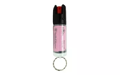 CBG S&W PEPPER SPRAY .5OZ KEYCHN PNK