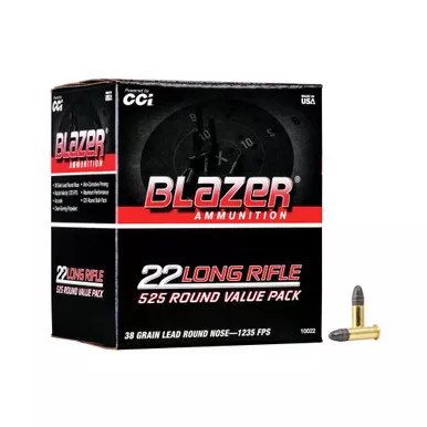CCI Blazer .22LR 38gr LRN 525rd Value Pack