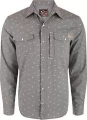 Cinco Ranch Western Long Sleeve Print Shirt by Drake