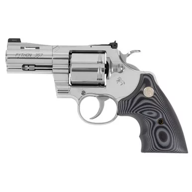 Colt Python 357 Magnum Revolver 3" Stainless Barrel 6 Round Laminate Grip